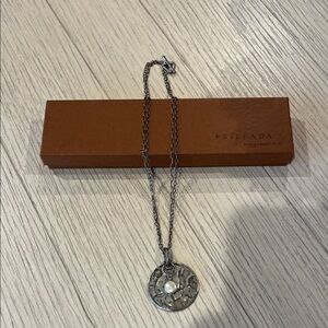 Silpada Silver Necklace with Pearl Pendant